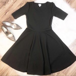 LuLaRoe NWT L Nicole dress dark green